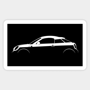 Mini Cooper S Coupe (R58) Silhouette Sticker